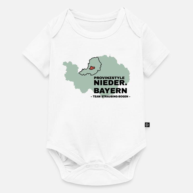 Basse-Bavière | ARCHE DE STRAUBING - Body à manches courtes Premium Bébé - blanc