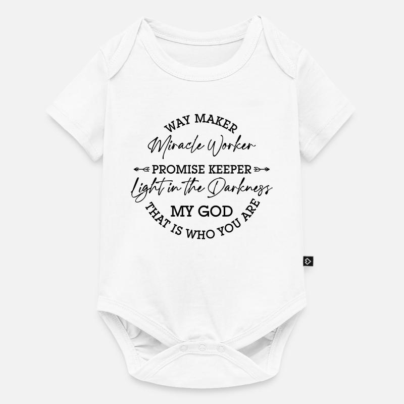 faiseur de chemins - Body à manches courtes Premium Bébé - blanc