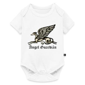 Ángel Guardián Nr3 E - Baby Premium Kurzarmbody - Weiß - Vorne