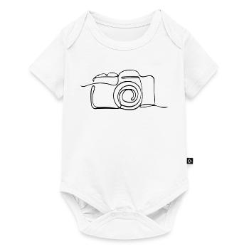 caméra - Body à manches courtes Premium Bébé - blanc - Devant