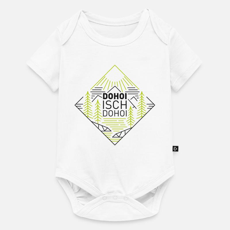 Dohoi isch dohoi - Body à manches courtes Premium Bébé - blanc