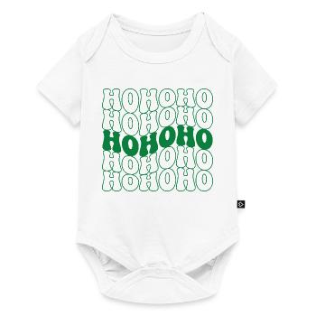 Hohoho Noël Vintage - Body à manches courtes Premium Bébé - blanc - Devant