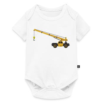 grue - Body à manches courtes Premium Bébé - blanc - Devant