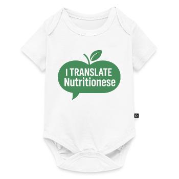 Registered Dietitian Nutrition Communication - Baby Premium short-sleeve bodysuit - white - Front