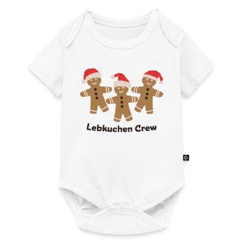 Gingerbread Crew - Christmas Baking with Friends - Baby Premium short-sleeve bodysuit - white - Front