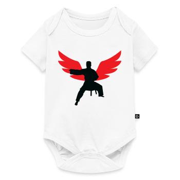 Aikido - Martial Art - Aikido - Baby Premium short-sleeve bodysuit - white - Front