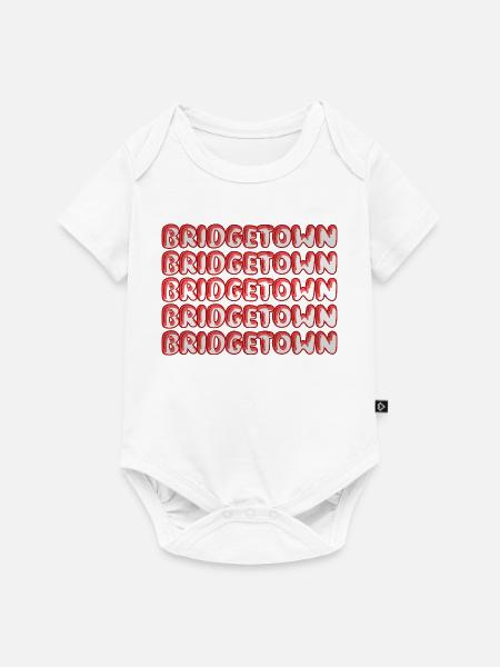 Bridgetown - Baby Premium Kurzarmbody - Weiß