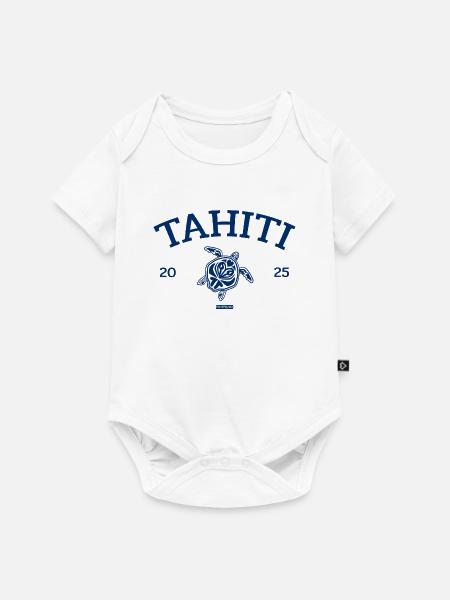 Tahiti - Turtle - French Polynesia - Schildkröte - Baby Premium Kurzarmbody - Weiß
