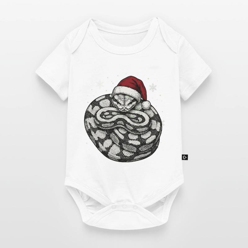 Serpent roi python roi de Noël Python boule Body à manches courtes Premium Bébé