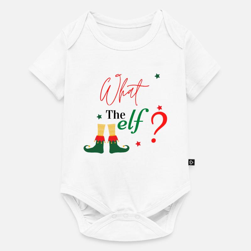 Quoi, l’elfe ? - Body à manches courtes Premium Bébé - blanc