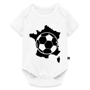France Soccer Soccer - Baby Premium short-sleeve bodysuit - white - Front