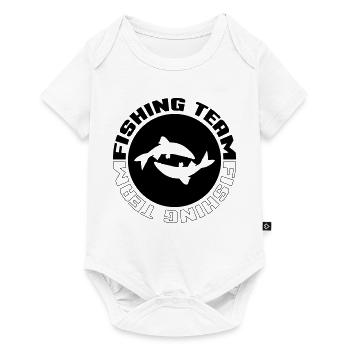 Fishing Team - Baby Premium short-sleeve bodysuit - white - Front