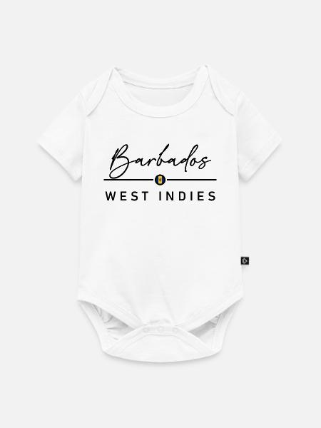 Barbados - West Indies - Karibik - Baby Premium Kurzarmbody - Weiß