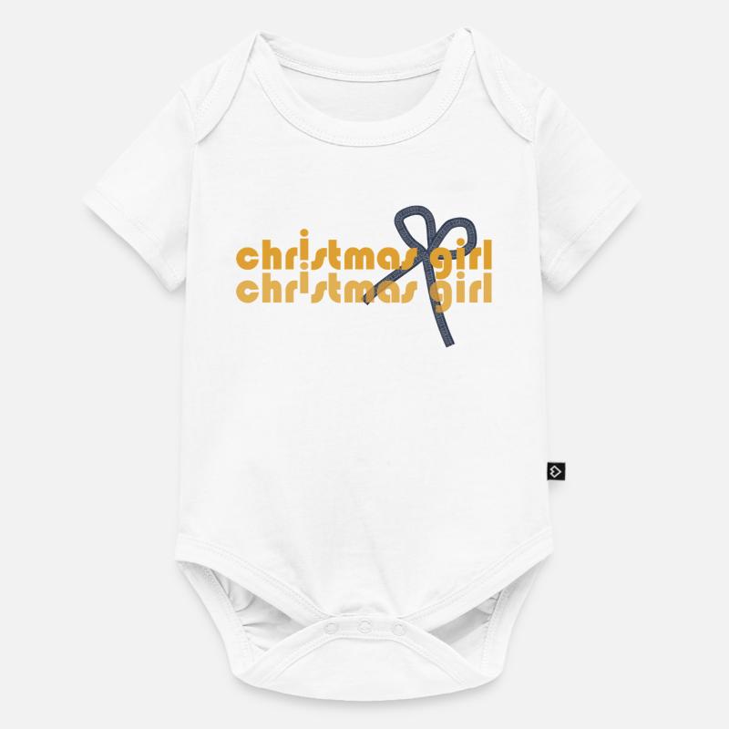 Écriture - Body à manches courtes Premium Bébé - blanc