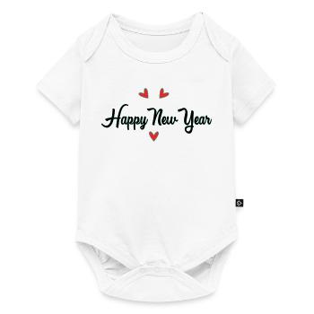 HAPPY NEW YEAR. NEW YEAR'S EVE. NEW YEAR - Baby Premium short-sleeve bodysuit - white - Front