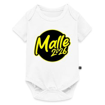 Malle 2026 Majorque - Body à manches courtes Premium Bébé - blanc - Devant