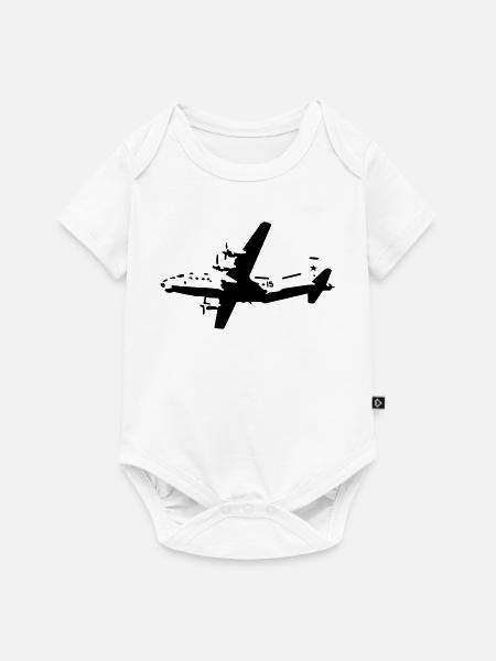 Antonov 12 - Baby Premium Kurzarmbody - Weiß