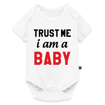 Trust Me I Am a Baby - Baby Premium short-sleeve bodysuit - white - Front