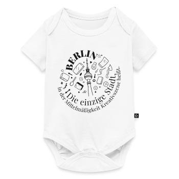 Berlin Tower Creative Motif - Baby Premium short-sleeve bodysuit - white - Front