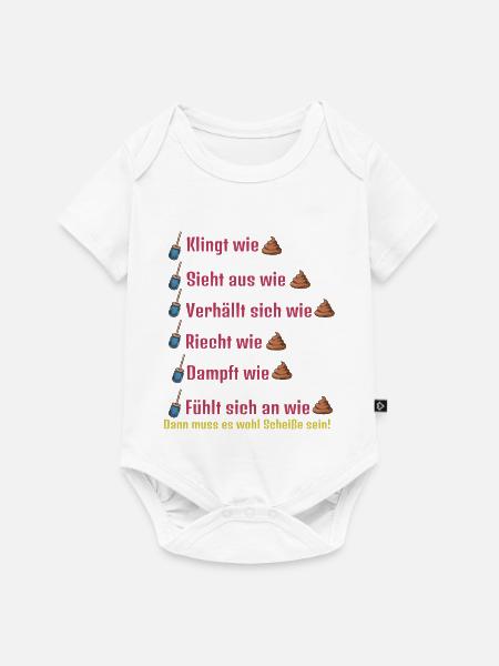 Klingt wie, Sieht aus wie ... - Baby Premium Kurzarmbody - Weiß