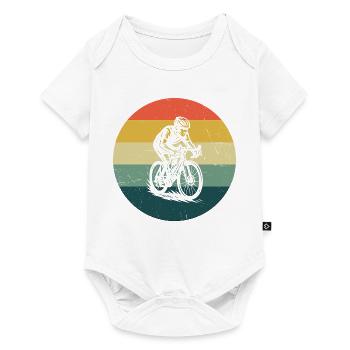Statement für alle Rennrad - Baby Premium Kurzarmbody - Weiß - Vorne