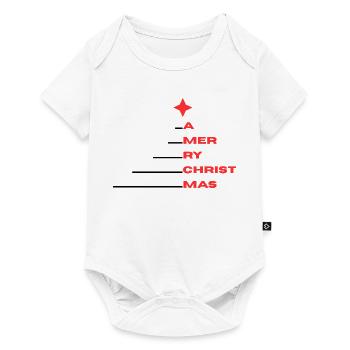 Un joyeux Noël - Body à manches courtes Premium Bébé - blanc - Devant