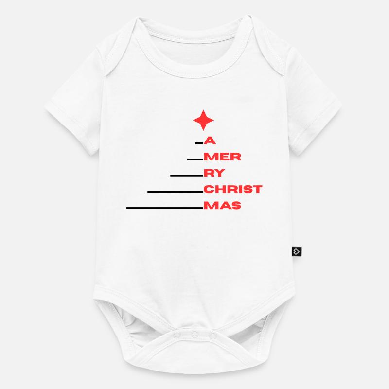 Un joyeux Noël - Body à manches courtes Premium Bébé - blanc