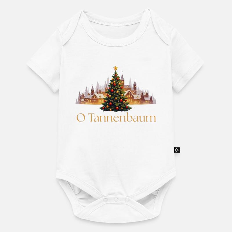 Fir tree - Baby Premium short-sleeve bodysuit - white