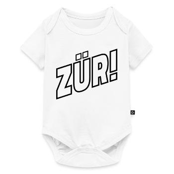 Zurich - Baby Premium short-sleeve bodysuit - white - Front