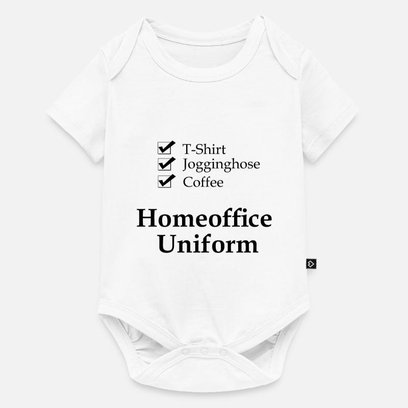 Checkliste_Homeoffice_Uniform_S - Baby Premium short-sleeve bodysuit - white