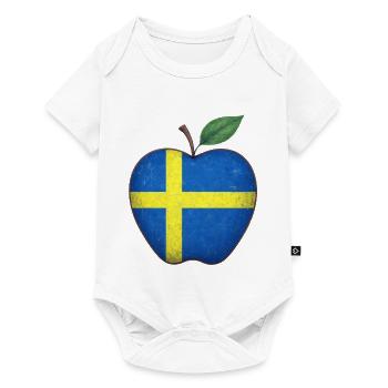 Sweden - Baby Premium short-sleeve bodysuit - white - Front