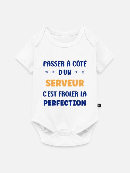 Server - Baby Premium Kurzarmbody - Weiß