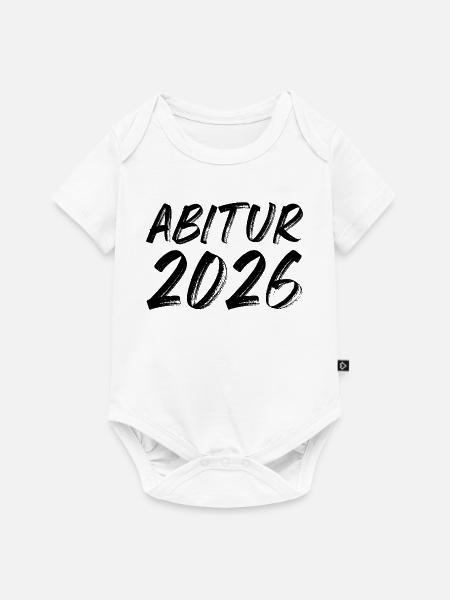 Abitur 2026 - Baby Premium Kurzarmbody - Weiß