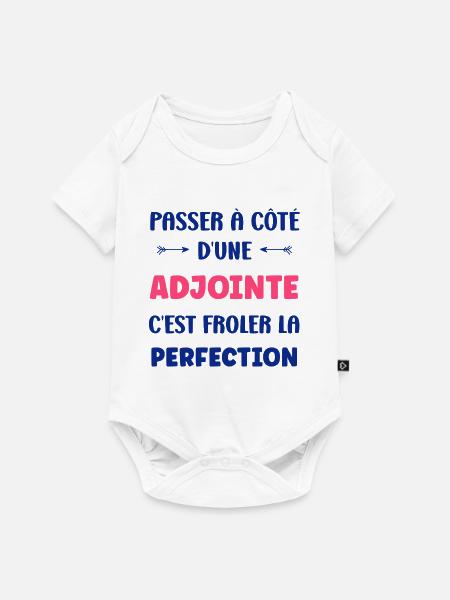 Assistent - Baby Premium Kurzarmbody - Weiß
