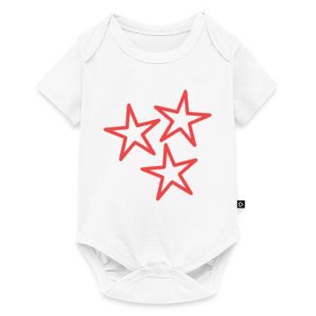 STAR. VALENTINE'S DAY. HEART. I LOVE YOU. I LOVE - Baby Premium short-sleeve bodysuit - white - Front