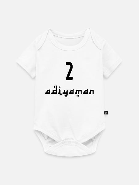 Adiyaman 02 - Baby Premium Kurzarmbody - Weiß