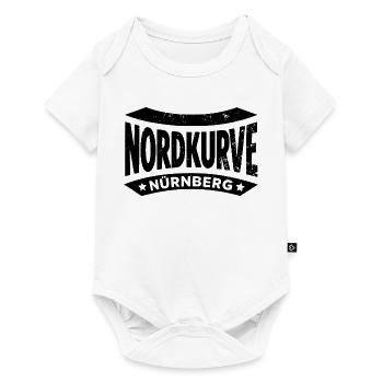 Nürnberg Stadion Fan Hoodie, Tasche Shirt, Socken - Baby Premium Kurzarmbody - Weiß - Vorne