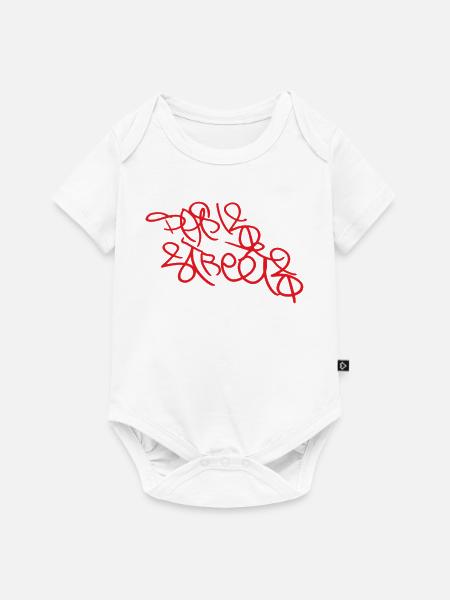 Paris Streets - Baby Premium Kurzarmbody - Weiß