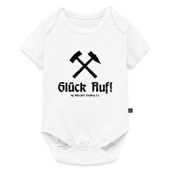 Good luck! - Ruhrpott - Zeche - Zollverein - Baby Premium short-sleeve bodysuit - white - Front