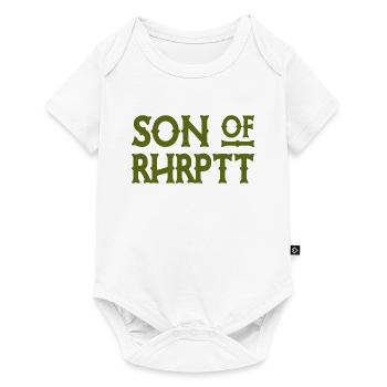 Son of Rhrptt - Ruhrpott - Zeche - Zollverein - Baby Premium short-sleeve bodysuit - white - Front