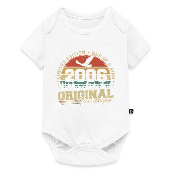 Original 2006 Vintage Born Retro Birthday - Baby Premium short-sleeve bodysuit - white - Front