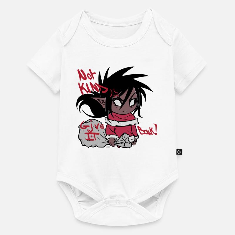 Chibi de Noël - Body à manches courtes Premium Bébé - blanc