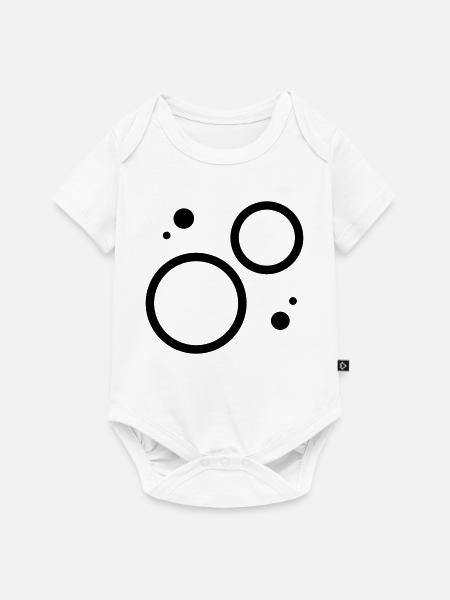 Schwerkraft - Baby Premium Kurzarmbody - Weiß