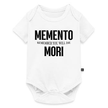 Memento Mori – Rappelez-vous que vous mourrez - Body à manches courtes Premium Bébé - blanc - Devant