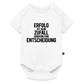 Success is not a coincidence - motivation - resolutions - Baby Premium short-sleeve bodysuit - white - Front