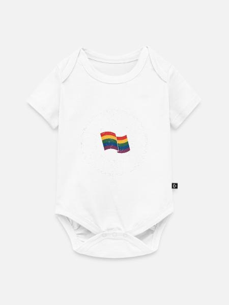 Antifa - Antifascist Merch - Baby Premium Kurzarmbody - Weiß