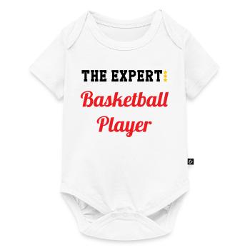 L'Expert du Basket - Body à manches courtes Premium Bébé - blanc - Devant