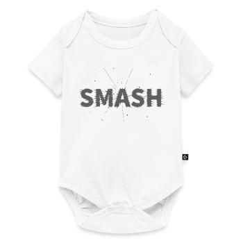 Tennis & Padel Smash Hoodie, T-shirt, Bag - Baby Premium short-sleeve bodysuit - white - Front