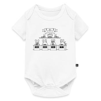MICE Show Quiz - Baby Premium short-sleeve bodysuit - white - Front