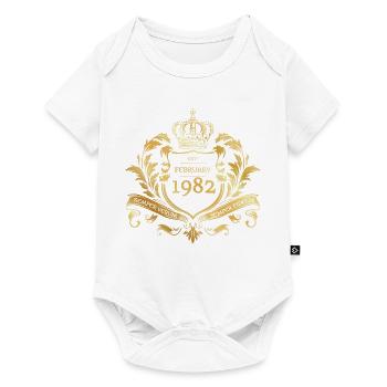 44e anniversaire Semper Verum - Créé en 02/1982 - Body à manches courtes Premium Bébé - blanc - Devant